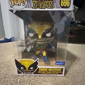 Funko Pop Zombie Wolverine Figure - Yellow and Blue